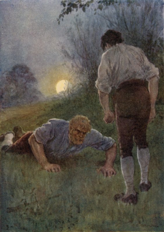 Ilustrace pro The Broad Highway a Romance of Kent od Charles Edmund Brock