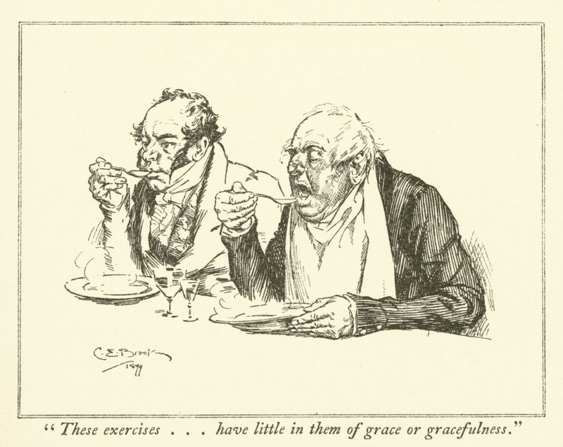 Ilustrace k The Essays of Elia od Charlese Lamba (rytina) od Charles Edmund Brock