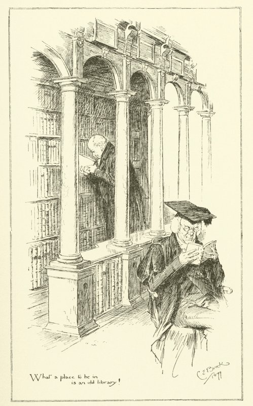 Ilustrace k The Essays of Elia od Charlese Lamba (rytina) od Charles Edmund Brock
