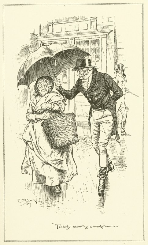 Ilustrace k The Essays of Elia od Charlese Lamba (rytina) od Charles Edmund Brock