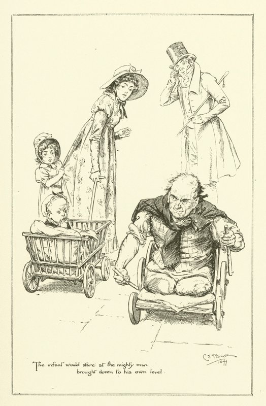 Ilustrace k knize The Essays of Elia od Charlese Lamba (rytina) od Charles Edmund Brock