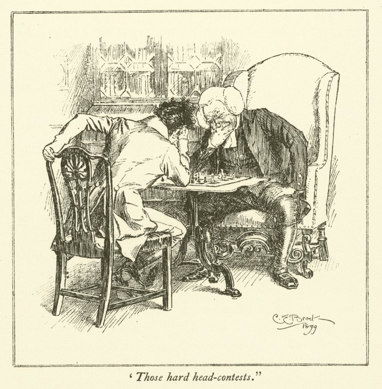 Ilustrace k knize The Essays of Elia od Charlese Lamba (rytina) od Charles Edmund Brock
