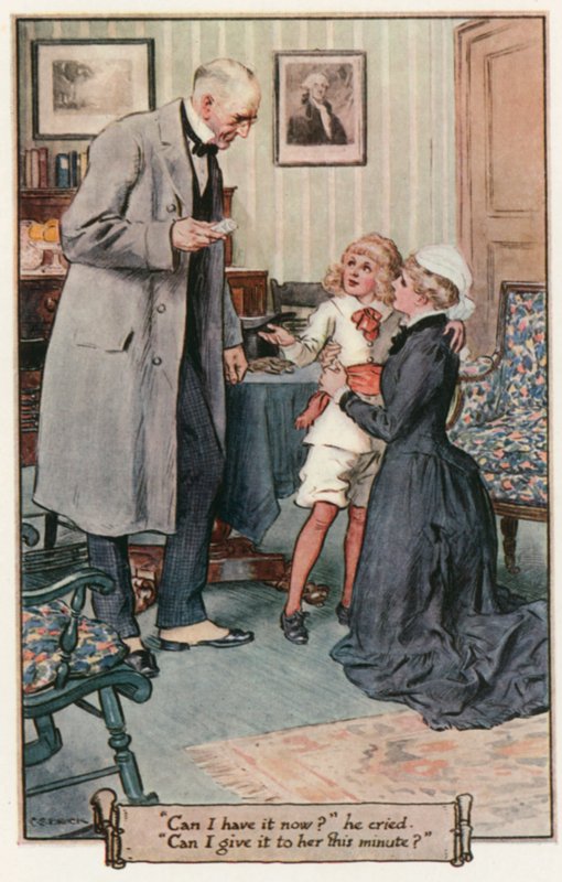 Malý lord Fauntleroy od Frances Hodgson Burnett od Charles Edmund Brock
