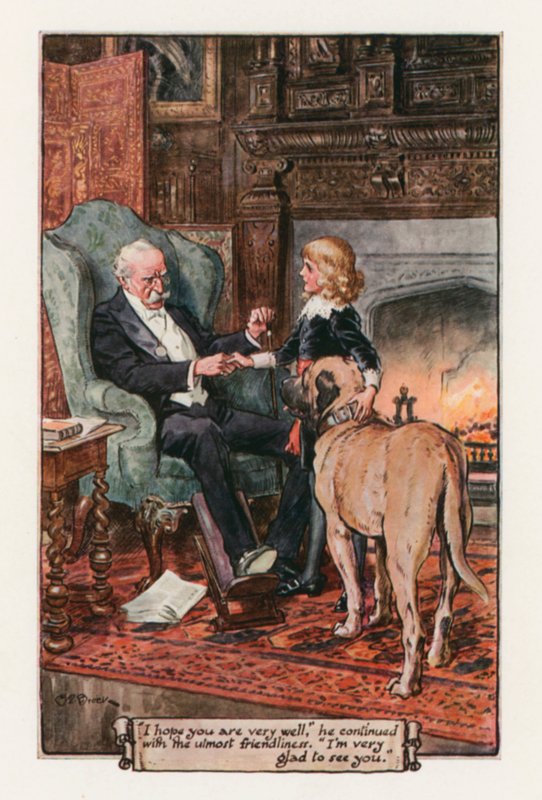 Malý lord Fauntleroy od Frances Hodgson Burnett od Charles Edmund Brock