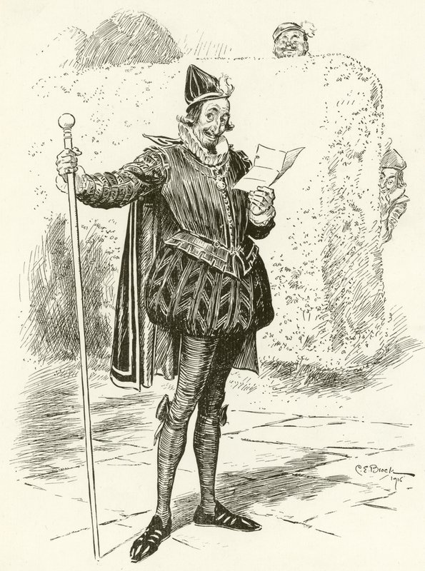 Malvolio od Charles Edmund Brock