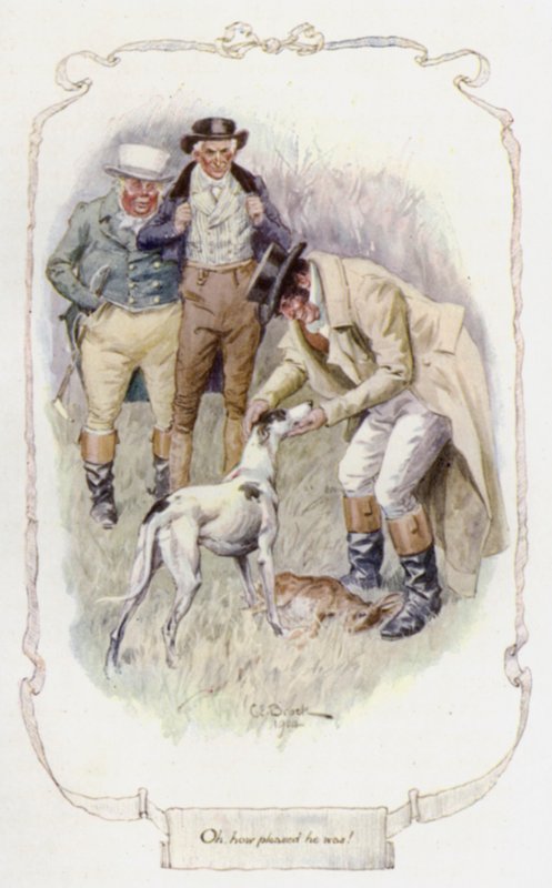 Ach! jak byl spokojený (barva lito) od Charles Edmund Brock