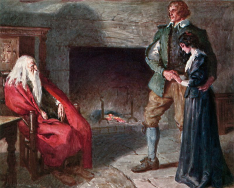 Vy dva blázni! řekl nakonec s hloubkou opovržení, kterou žádná slova nevysloví: "Vy dva blázni!" od Charles Edmund Brock