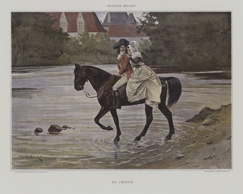 V zádi od Charles Edouard Delort