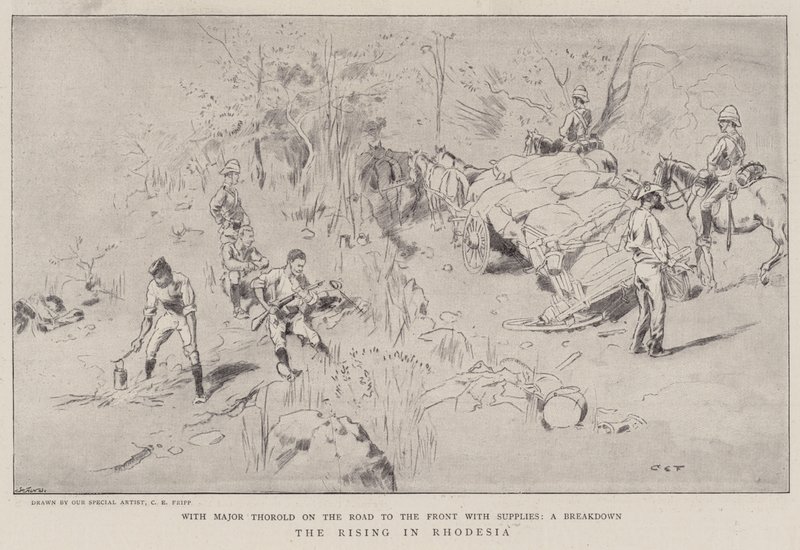 Povstání v Rhodesii od Charles Edwin Fripp