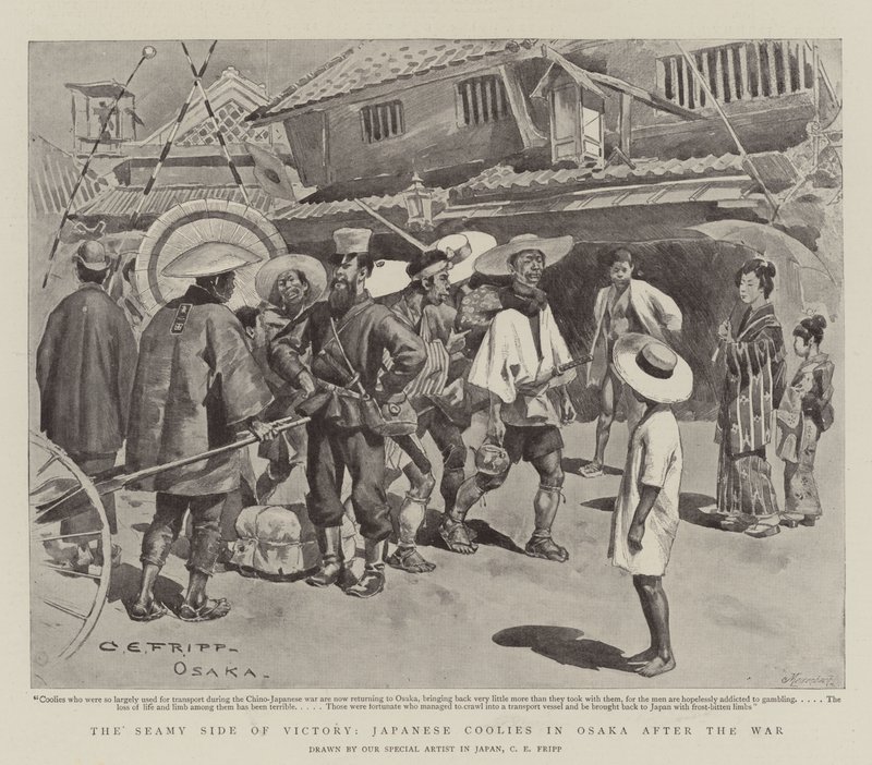 The Seamy Side of Victory, Japonští kuli v Ósace po válce od Charles Edwin Fripp