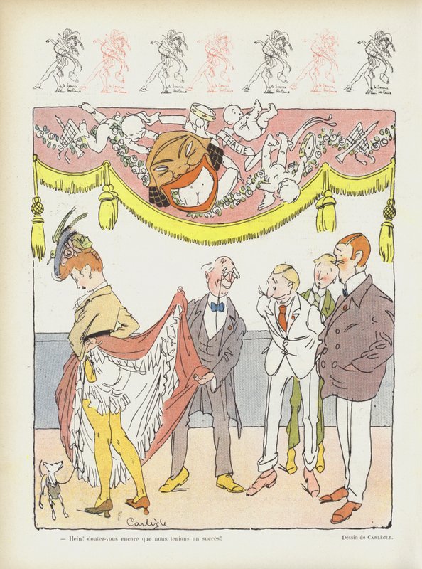 Ilustrace pro Le Rire od Charles Emile Egli