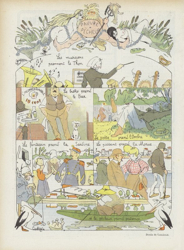 Ilustrace pro Le Rire od Charles Emile Egli