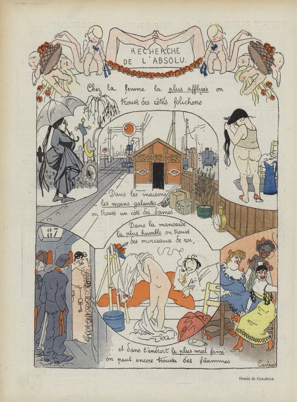 Ilustrace pro Le Rire od Charles Emile Egli