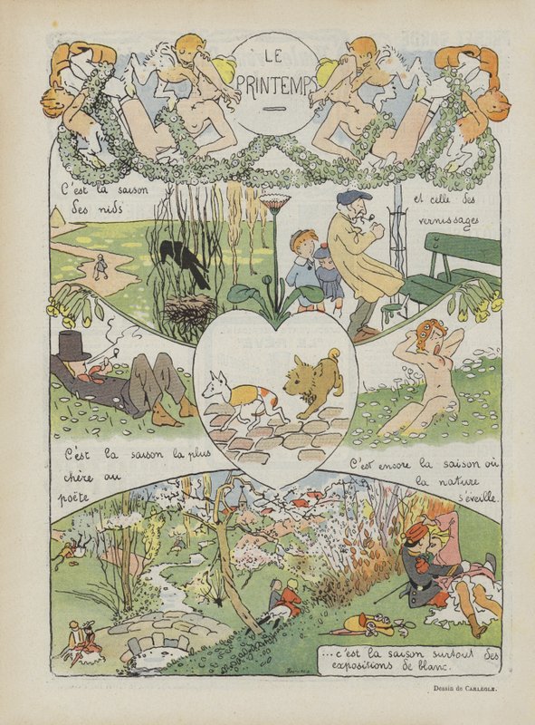 Ilustrace pro Le Rire od Charles Emile Egli