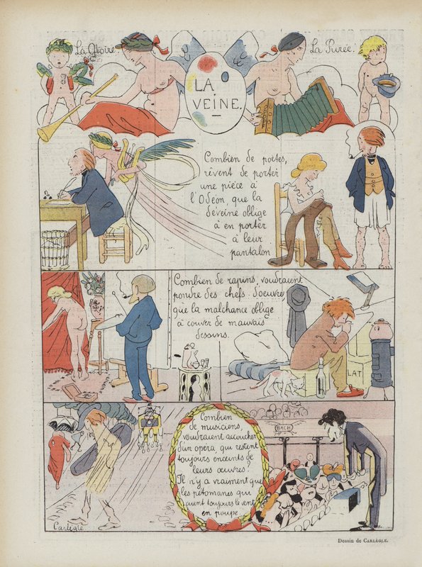 Ilustrace pro Le Rire od Charles Emile Egli