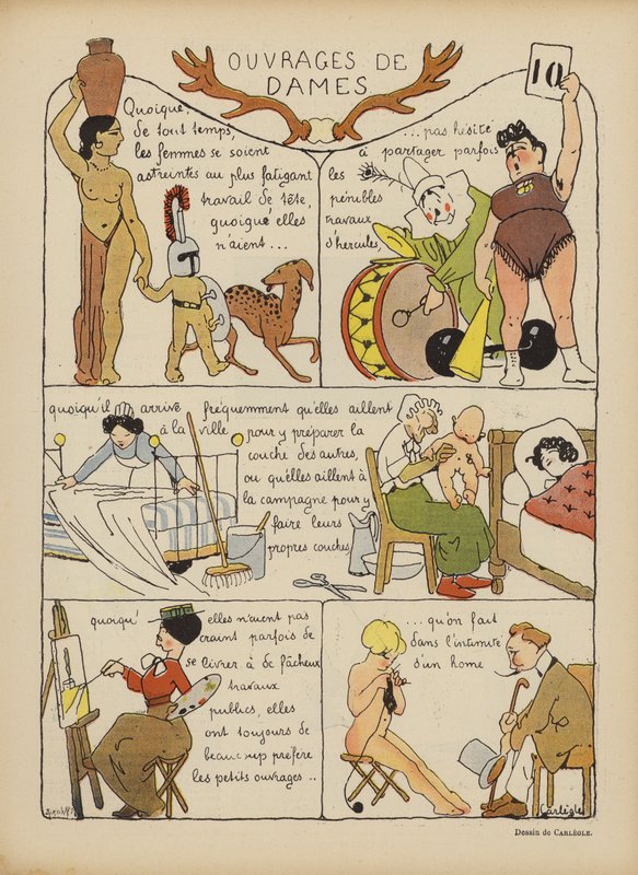 Ilustrace pro Le Rire od Charles Emile Egli