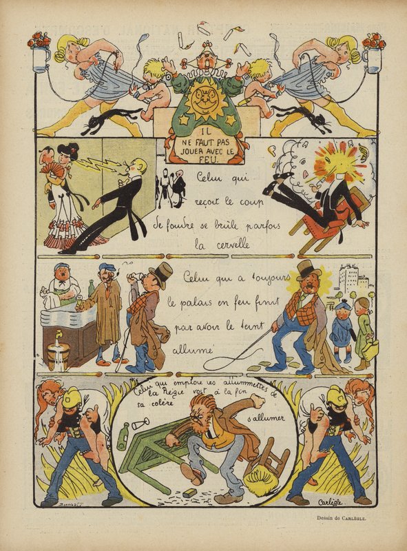 Ilustrace pro Le Rire od Charles Emile Egli