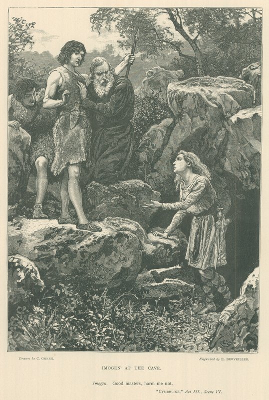 Ilustrace k filmu Cymbeline od Charles Green