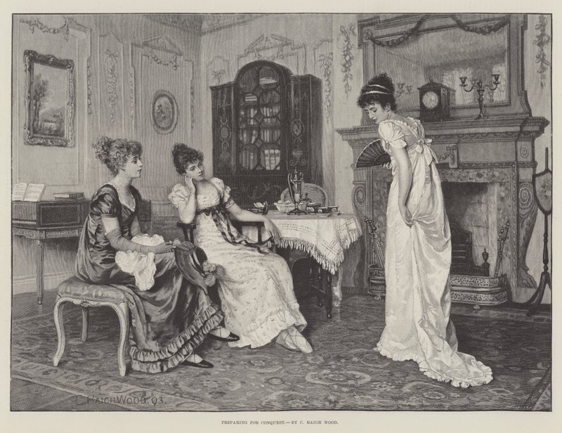 Příprava na dobytí od Charles Haigh Wood