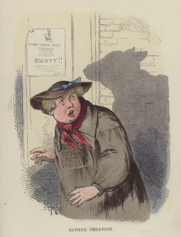 Spíše ovčí (barevné rytí) od Charles Henry Bennett