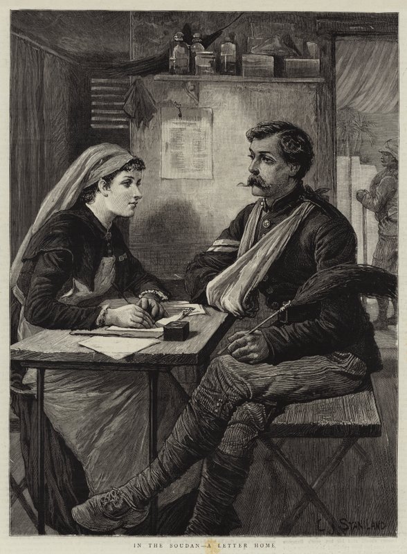 Dopis domů ze Soudanu od Charles J. Staniland