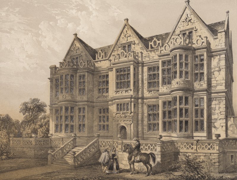 Vévodův dům, Wiltshire od Charles James Richardson