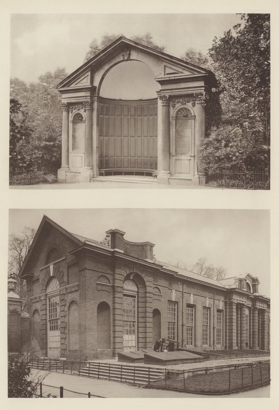 Alcove a banketní sál, Kensingtonské zahrady od Charles Latham