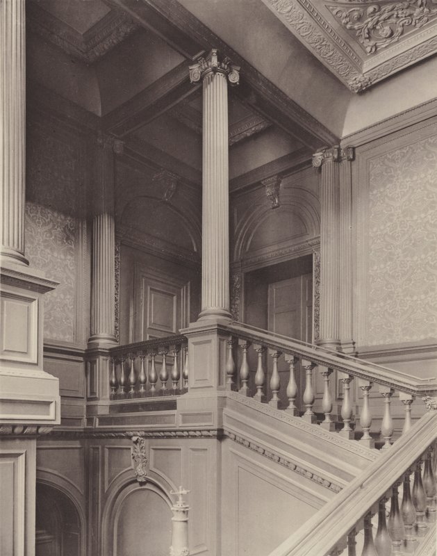 Ashburnham House, Westminster, schodiště od Charles Latham