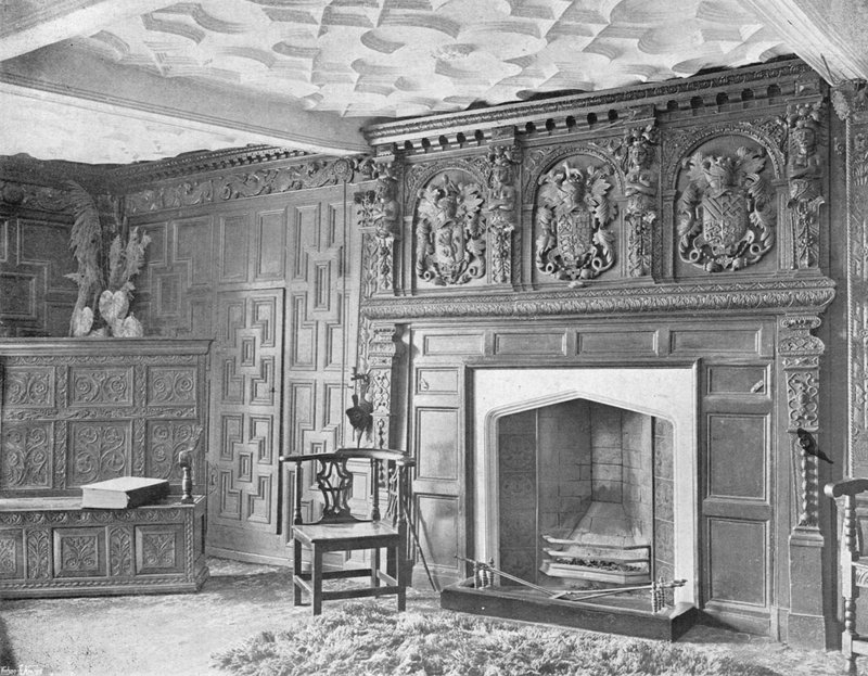 Birtsmorton Court: The Old Parlour od Charles Latham