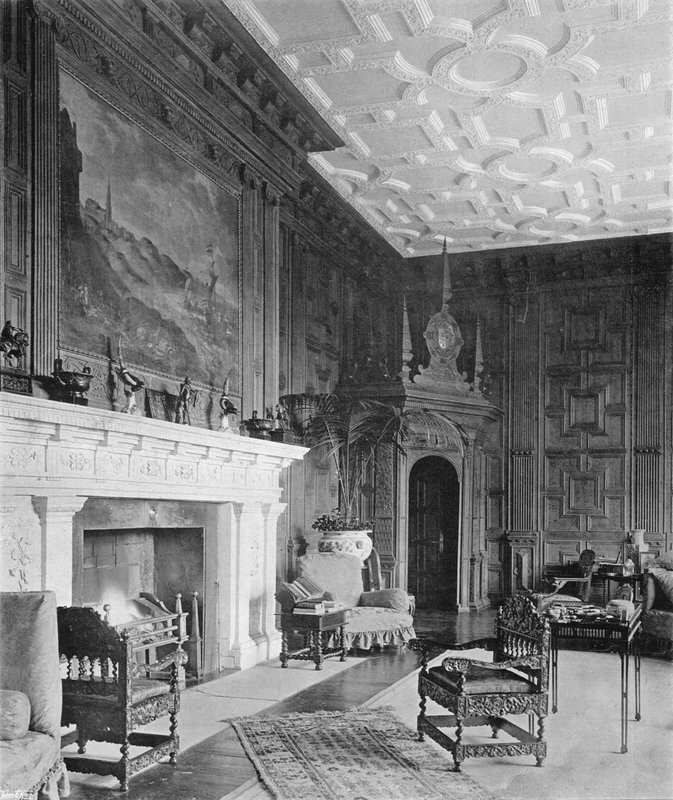 Broughton Castle: Přijímací místnost od Charles Latham