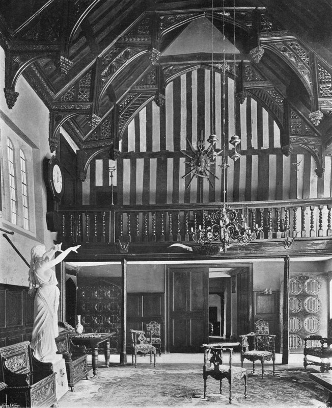 Giffords Hall: Hodovní síň King Johns od Charles Latham
