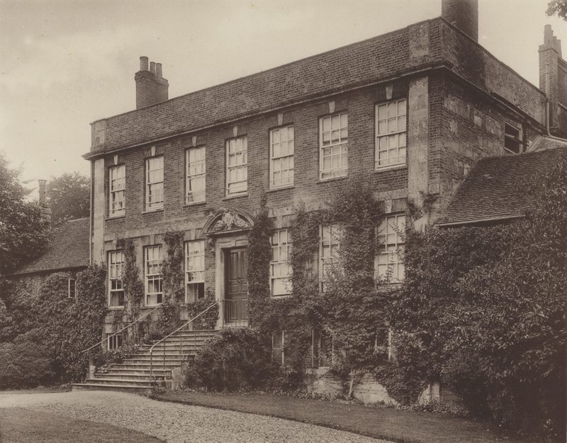 Dům na západní straně ulice Close, Salisbury od Charles Latham