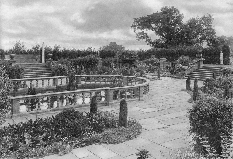 Severní konec Pond Garden od Charles Latham