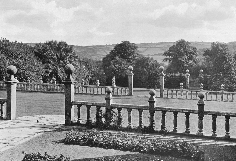 Kamenické práce u Newton Ferrers od Charles Latham