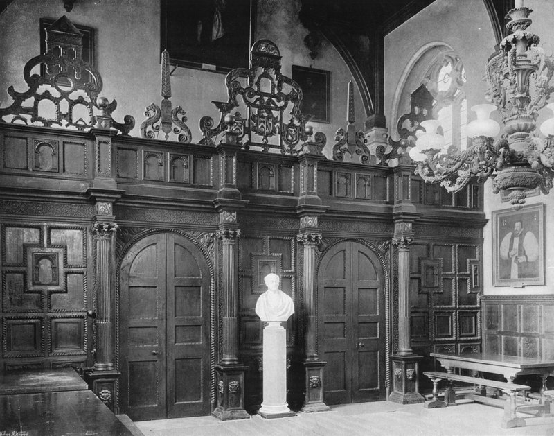 The Hall Screen na Wadham College v Oxfordu od Charles Latham