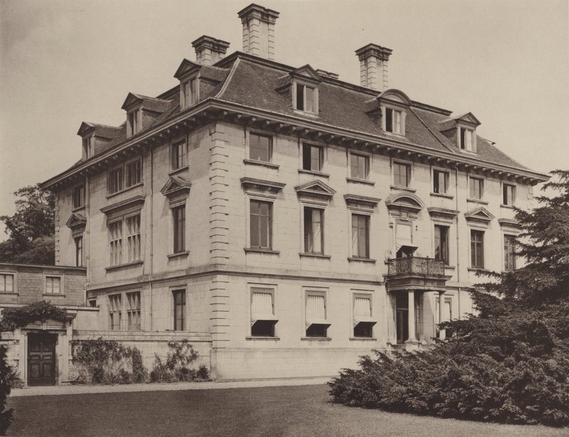 Thorpe Hall, Peterborough, jižní fronta od Charles Latham