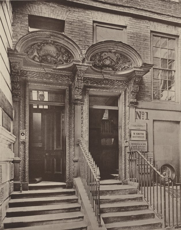 Two Doorways, Laurence Pountney Hill, East Central od Charles Latham