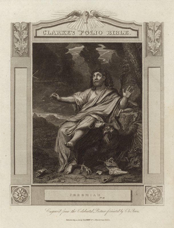 Jeremiáš od Charles Le Brun