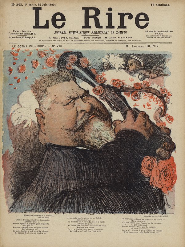 Charles Dupuy, ilustrace pro Le Rire od Charles Leandre