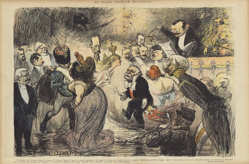 Ilustrace pro Le Rire od Charles Leandre