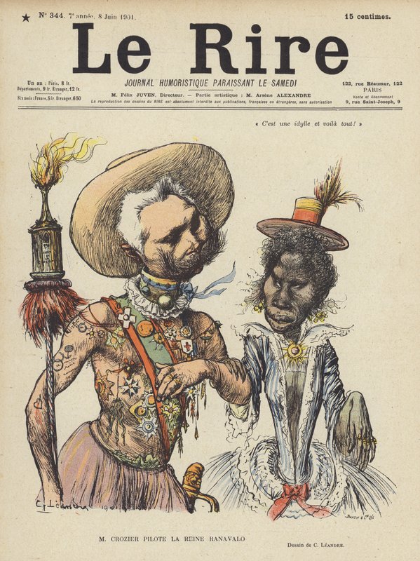 Ilustrace pro Le Rire od Charles Leandre