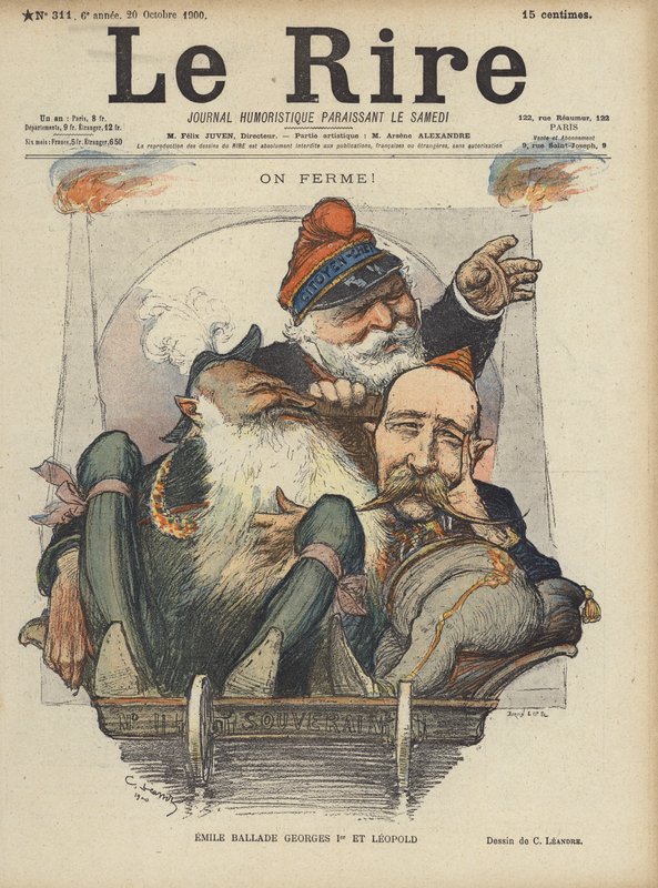 Ilustrace pro Le Rire od Charles Leandre