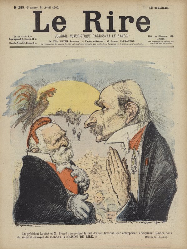 Ilustrace pro Le Rire od Charles Leandre