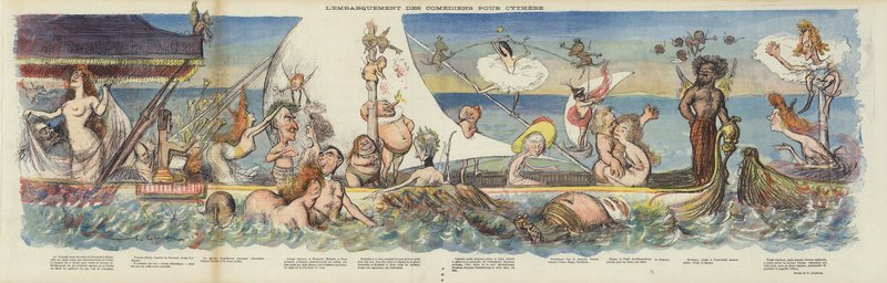 Ilustrace pro Le Rire od Charles Leandre