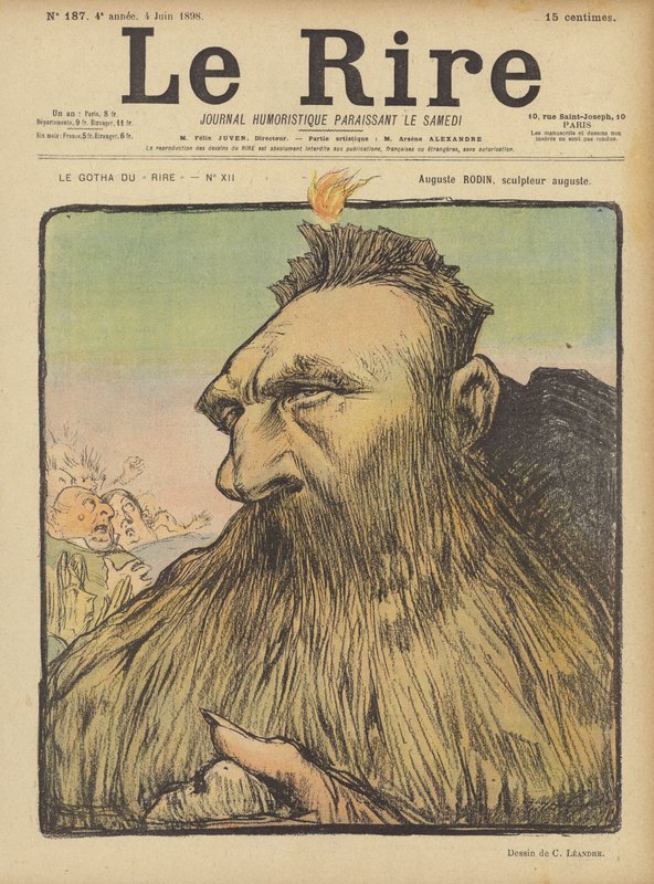 Ilustrace pro Le Rire od Charles Leandre