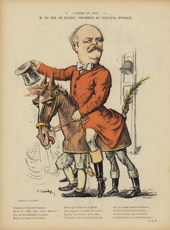 Ilustrace pro Le Rire od Charles Leandre