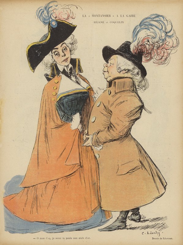 Ilustrace pro Le Rire od Charles Leandre