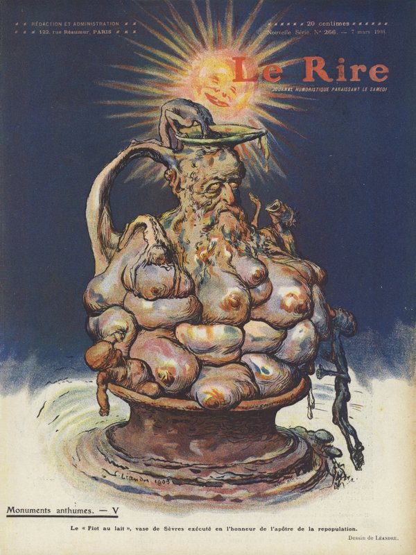 Ilustrace pro Le Rire od Charles Leandre