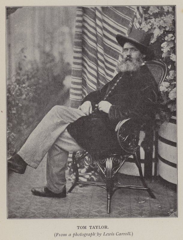 Tom Taylor (černobílá fotografie) od Charles Lutwidge Dodgson