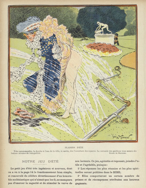 Ilustrace pro Le Rire od Charles Meunier